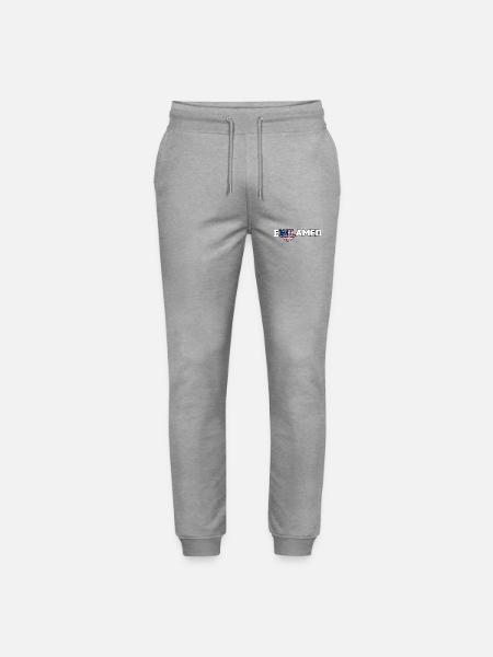 Enflamed | Election 2024 - Stanley/Stella Mover Unisex Organic Jogging Trousers - heather grey