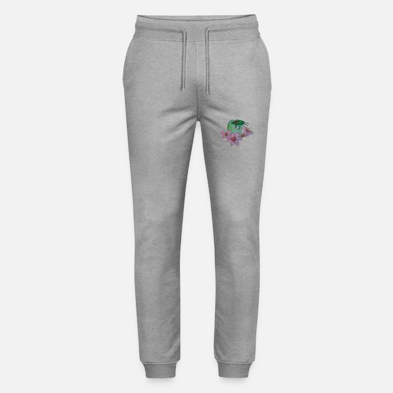 Juwelenkäfer - Stanley/Stella Unisex Bio Jogginghose Mover  - Grau meliert