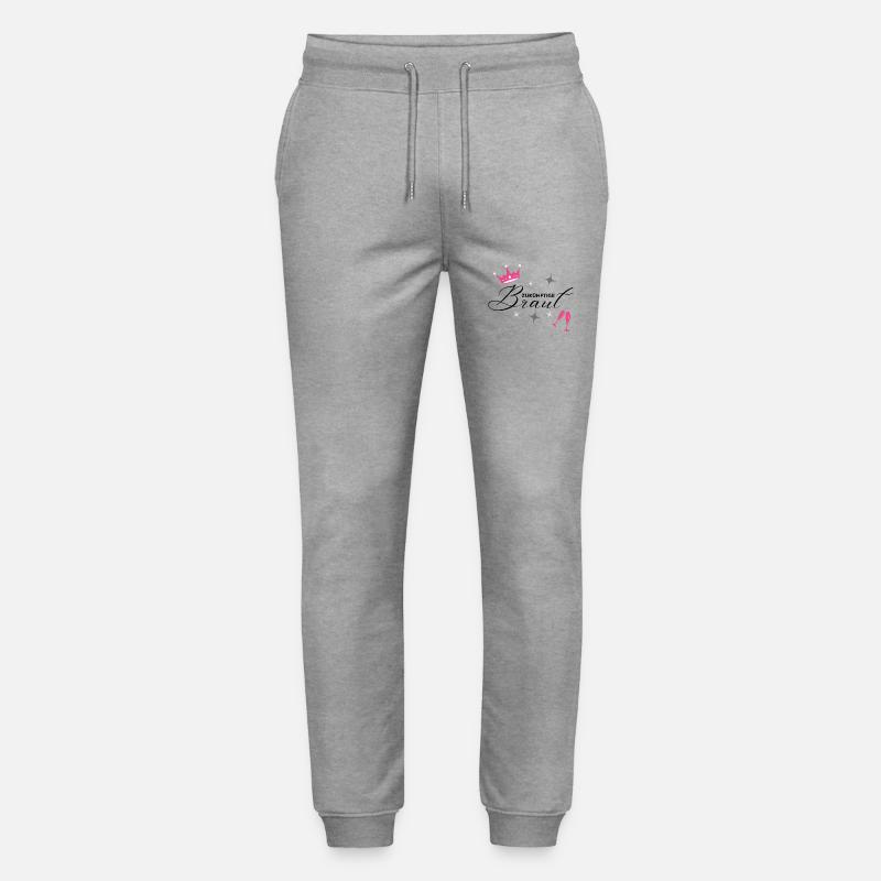 Bachelorette Sparkle - Stanley/Stella Unisex Bio Jogginghose Mover  - Grau meliert