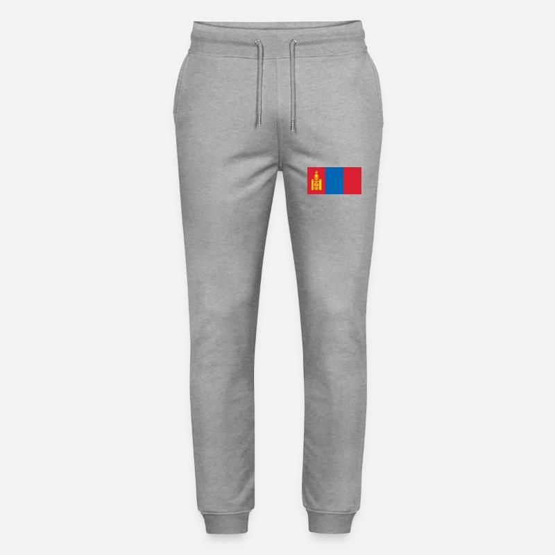 Mongolie - Pantalon de jogging bio MOVER Stanley/Stella unisexe - gris chiné