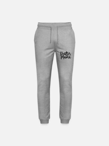 Realtor Mama - Stanley/Stella Mover Unisex Organic Jogging Trousers - heather grey