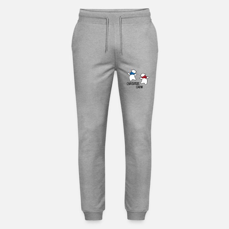 Team zu Weihnachten - Stanley/Stella Unisex Bio Jogginghose Mover  - Grau meliert