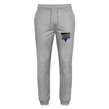 bday geburtstagsgeschenk zitat weihnachten - Stanley/Stella Unisex Bio Jogginghose Mover  - Grau meliert - Vorne - Marisol (170cm) & Nik (191cm)