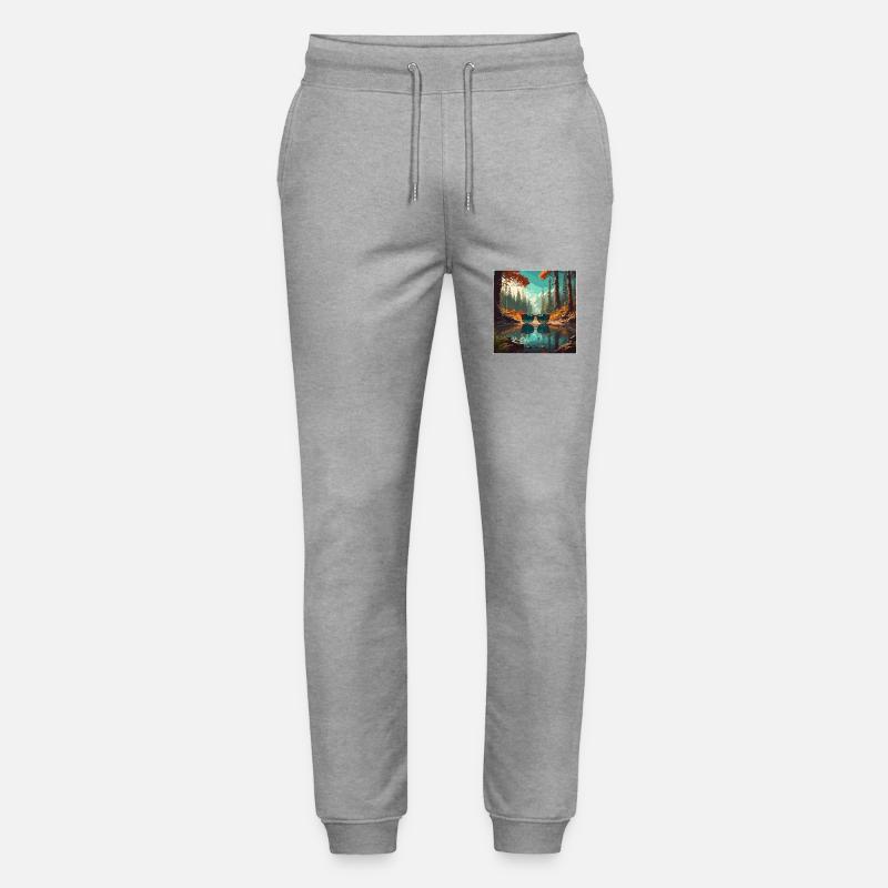 Sunglasses / Reflection / Forest / Reflection - Stanley/Stella Mover Unisex Organic Jogging Trousers - heather grey
