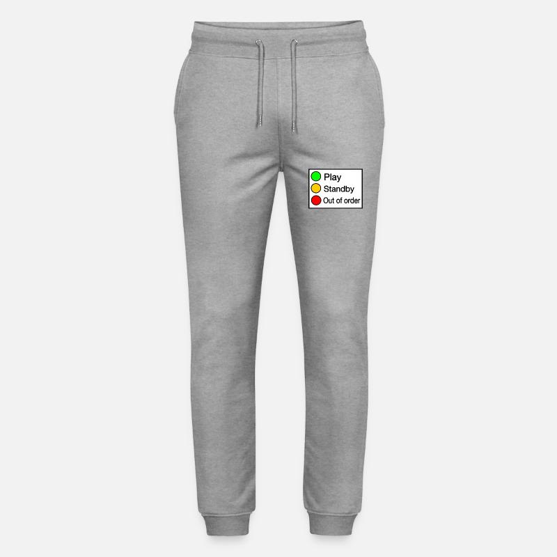 Zustaende - Stanley/Stella Unisex Bio Jogginghose Mover  - Grau meliert