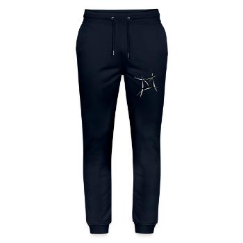 E-Mail, Briefumschlag Symbol. Philatelist - Stanley/Stella Unisex Bio Jogginghose Mover  - Navy - Vorne - Marisol (170cm) & Nik (191cm)