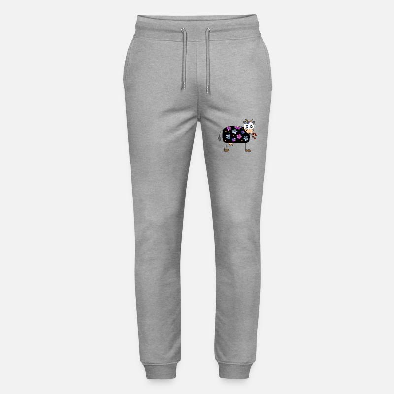 Kuh - Stanley/Stella Unisex Bio Jogginghose Mover  - Grau meliert