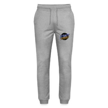 sayings aircraft mechanic tshirts - Stanley/Stella Unisex Bio Jogginghose Mover  - Grau meliert - Vorne - Marisol (170cm) & Nik (191cm)