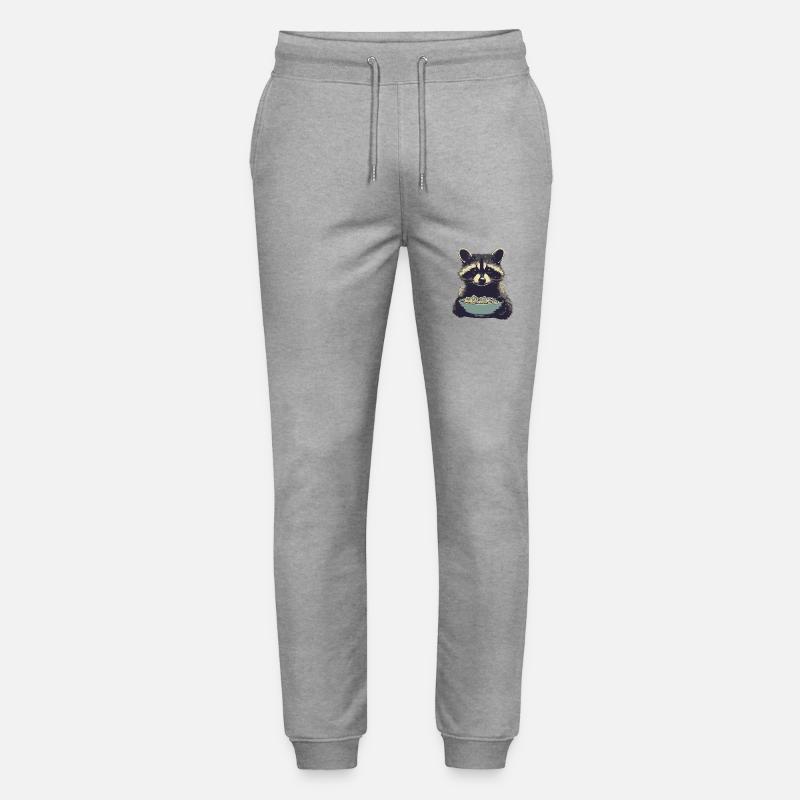 Ticketwaschbär - Stanley/Stella Unisex Bio Jogginghose Mover  - Grau meliert