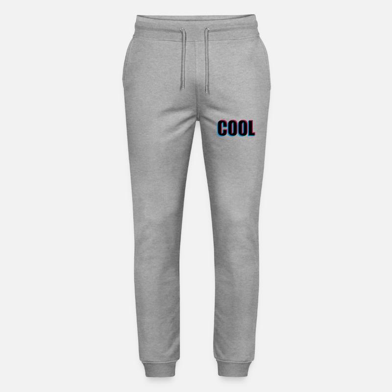 3D Effekt Cool - Stanley/Stella Unisex Bio Jogginghose Mover  - Grau meliert