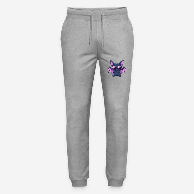 Fledermaus Halloween Sonnenbrille - Stanley/Stella Unisex Bio Jogginghose Mover  - Grau meliert