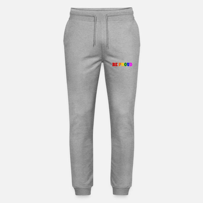 Be proud - Stanley/Stella Unisex Bio Jogginghose Mover - Grau meliert