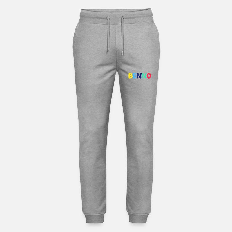 Name - Benno - Stanley/Stella Unisex Bio Jogginghose Mover  - Grau meliert
