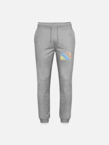 Malle 2024 Bunt - Stanley/Stella Unisex Bio Jogginghose Mover  - Grau meliert