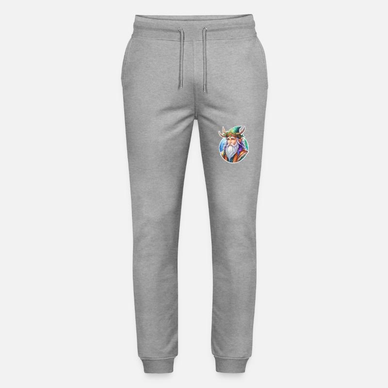 Druide Wasserfarben - Stanley/Stella Unisex Bio Jogginghose Mover  - Grau meliert