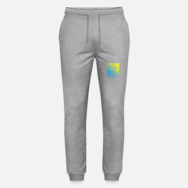 Cycling Crew - Stanley/Stella Unisex Bio Jogginghose Mover - Grau meliert