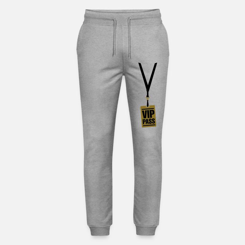 VIP-Pass - Stanley/Stella Unisex Bio Jogginghose Mover  - Grau meliert
