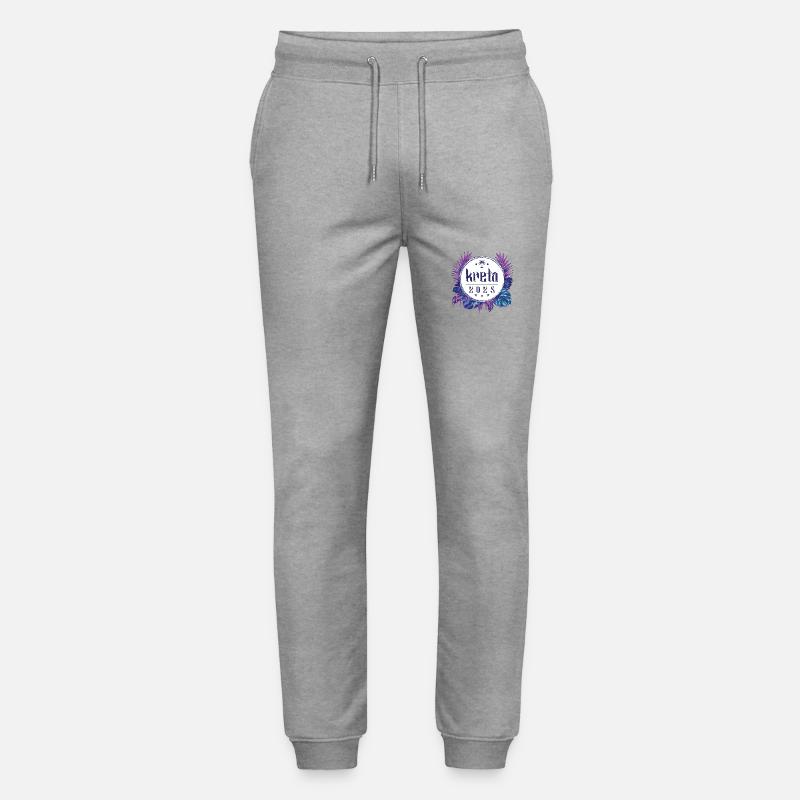 Kreta 2025 - Stanley/Stella Unisex Bio Jogginghose Mover  - Grau meliert