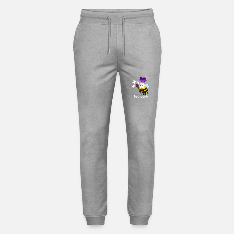 bee Cook - Stanley/Stella Unisex Bio Jogginghose Mover  - Grau meliert
