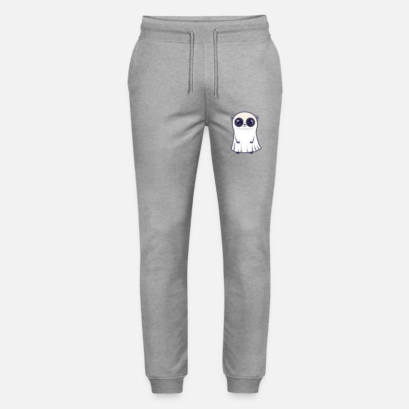 Erdmännchen Halloween Comic Geist - Stanley/Stella Unisex Bio Jogginghose Mover  - Grau meliert