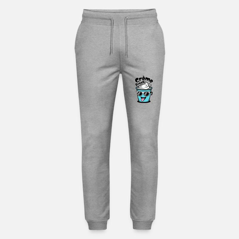 Crème Frech - Stanley/Stella Unisex Bio Jogginghose Mover  - Grau meliert