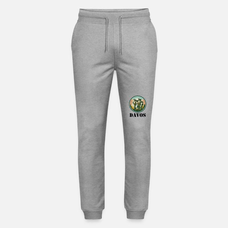 Davos Summer - Stanley/Stella Unisex Bio Jogginghose Mover  - Grau meliert