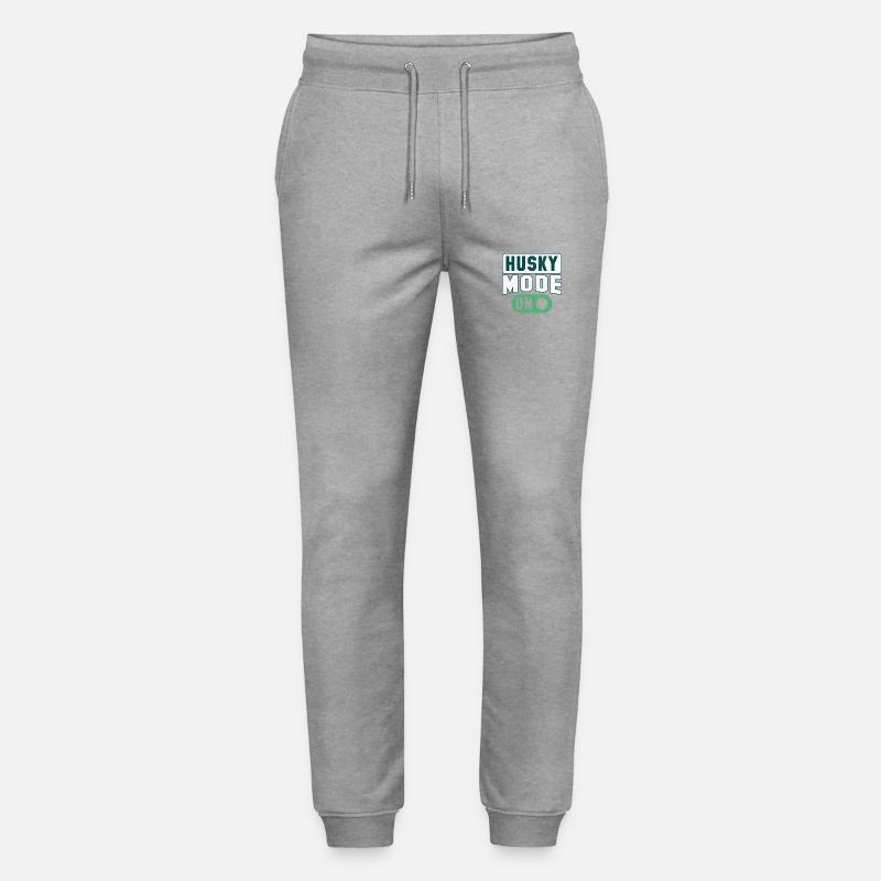 Mode Husky activé - Pantalon de jogging bio MOVER Stanley/Stella unisexe - gris chiné