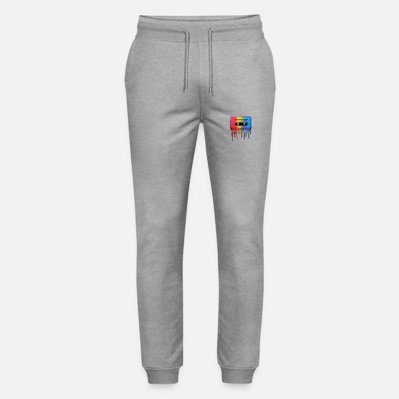 Gouttes de cassette - Pantalon de jogging bio MOVER Stanley/Stella unisexe - gris chiné