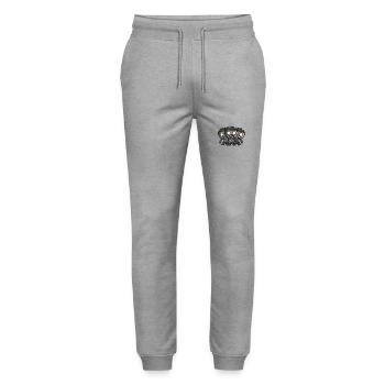 Zombies Halloween Cute Baby - Stanley/Stella Mover Unisex Organic Jogging Trousers - heather grey - Front - Marisol (170cm) & Nik (191cm)