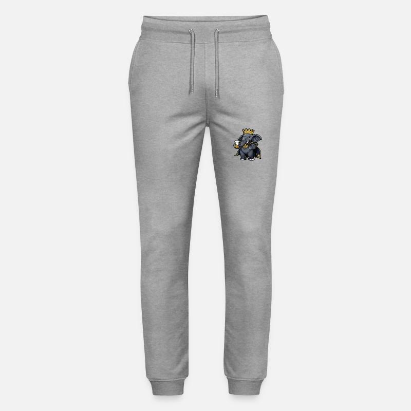 Mammut Bier Lustig - Stanley/Stella Unisex Bio Jogginghose Mover  - Grau meliert