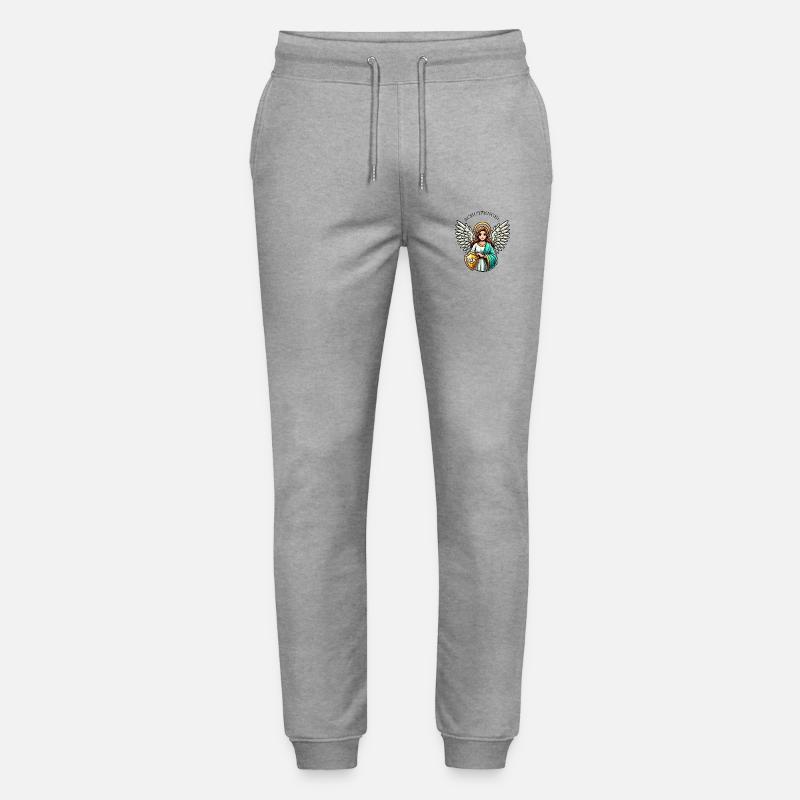 engel frau schutzengel - Stanley/Stella Unisex Bio Jogginghose Mover  - Grau meliert