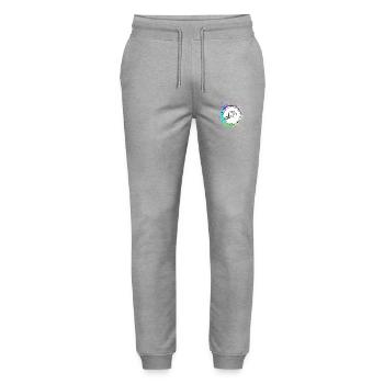 Boulanger de boulangerie - Pantalon de jogging bio MOVER Stanley/Stella unisexe - gris chiné - Devant - Marisol (170cm) & Nik (191cm)