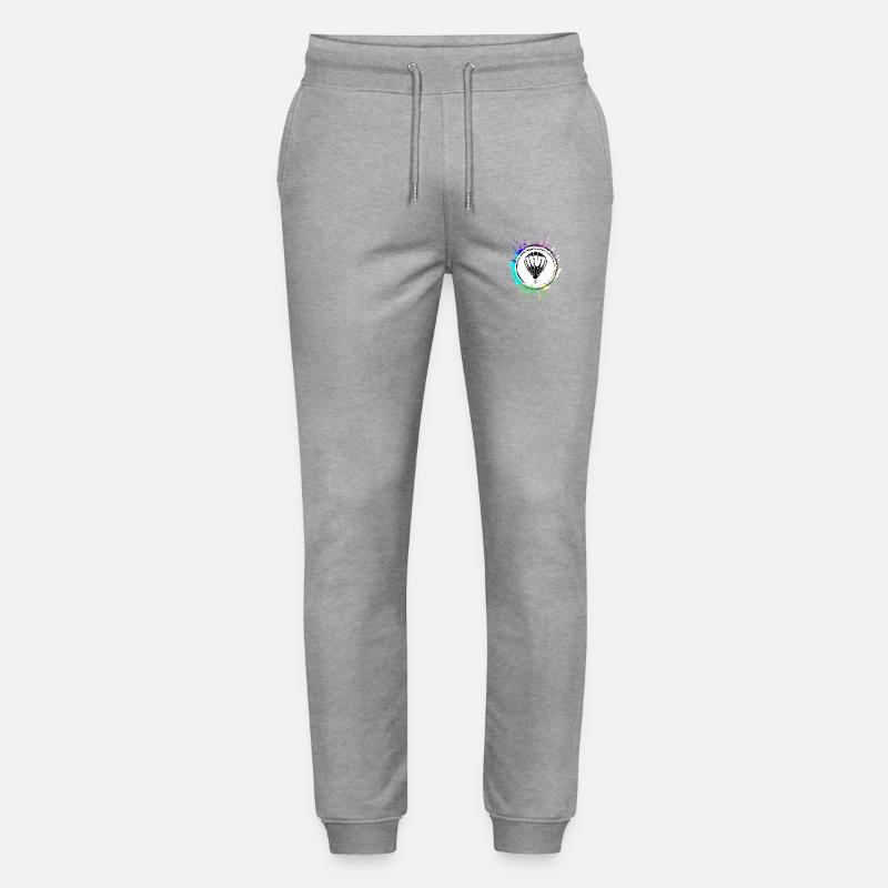 Heißluftballon icon - Stanley/Stella Unisex Bio Jogginghose Mover  - Grau meliert