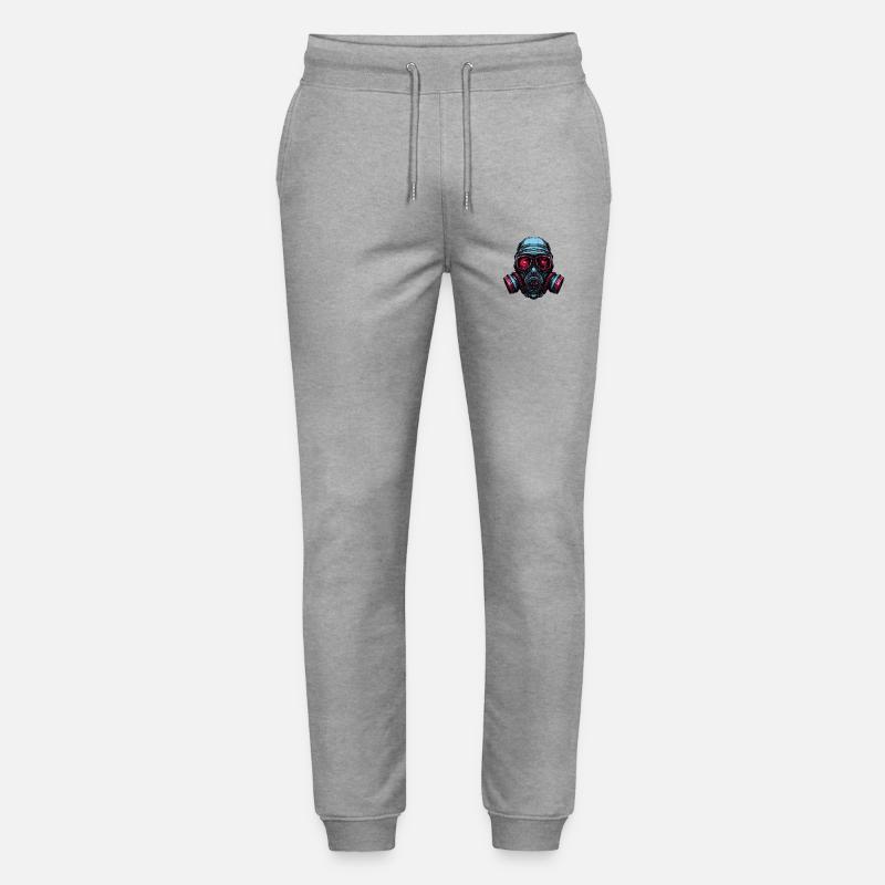 Masque à gaz - Pantalon de jogging bio MOVER Stanley/Stella unisexe - gris chiné
