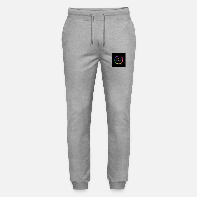 Kontrastlogo 2 - Stanley/Stella Unisex Bio Jogginghose Mover  - Grau meliert