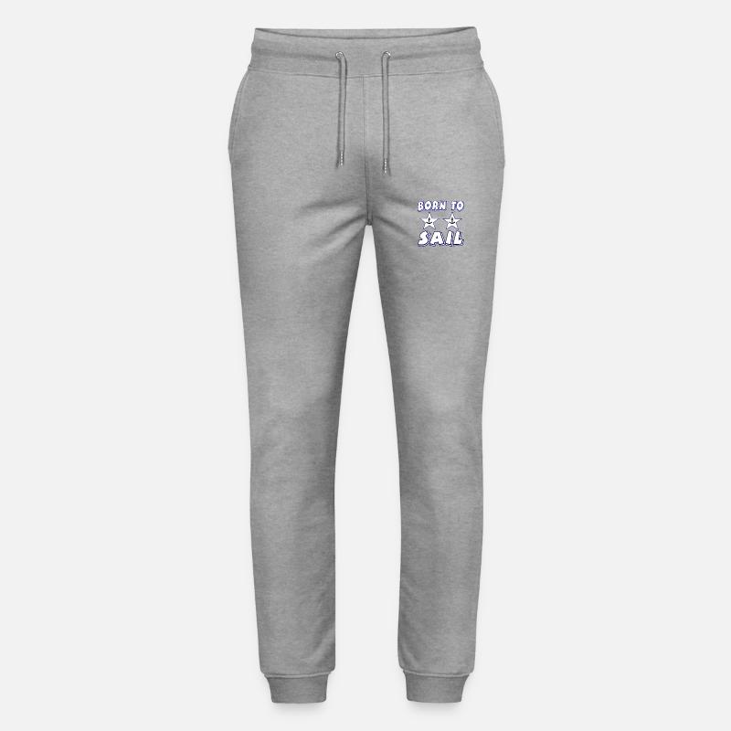 Segeln - Stanley/Stella Unisex Bio Jogginghose Mover  - Grau meliert