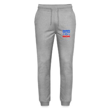 Auto - Stanley/Stella Unisex Bio Jogginghose Mover  - Grau meliert - Vorne - Marisol (170cm) & Nik (191cm)