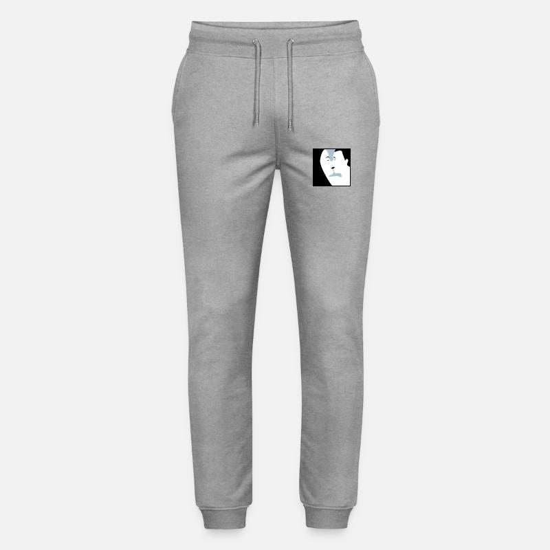 Küssen - Stanley/Stella Unisex Bio Jogginghose Mover  - Grau meliert