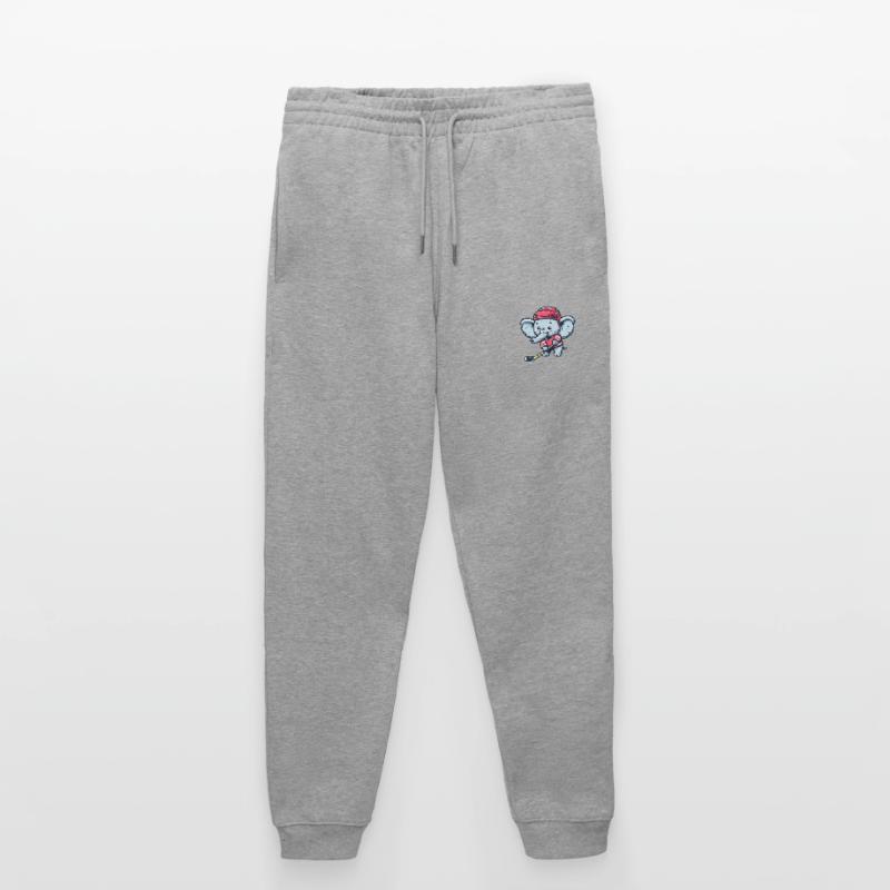 Bär Silhouette eines Eisbärkopfes Stanley/Stella Unisex Bio Jogginghose Mover 