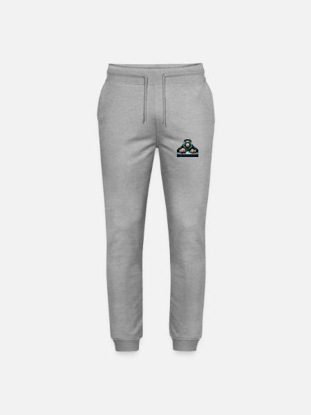 Chill Ape - Stanley/Stella Unisex Bio Jogginghose Mover - Grau meliert