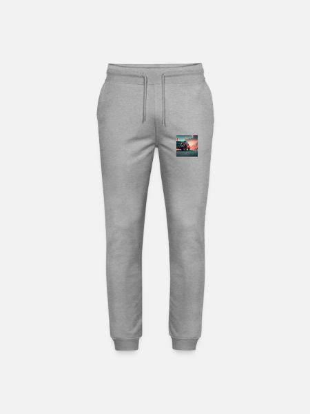 MuscelCar II - Stanley/Stella Unisex Bio Jogginghose Mover - Grau meliert