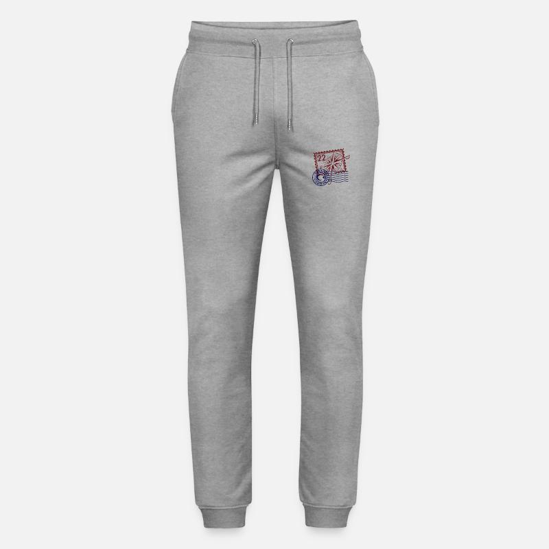 Edirne - Stanley/Stella Unisex Bio Jogginghose Mover  - Grau meliert