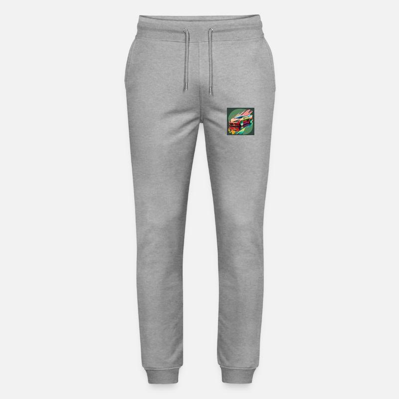 Splash Rennwagen - Stanley/Stella Unisex Bio Jogginghose Mover  - Grau meliert