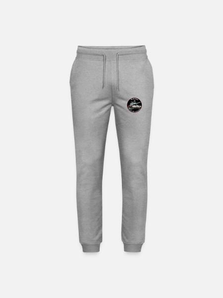 Mediation instead of ammunition - Stanley/Stella Mover Unisex Organic Jogging Trousers - heather grey