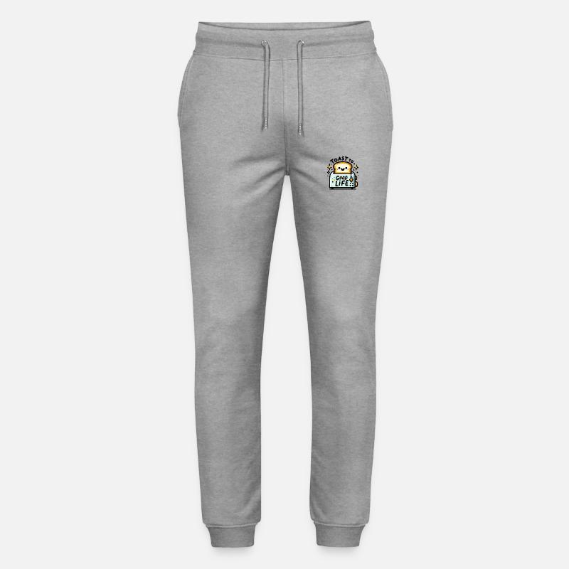 Toast to good Life - Stanley/Stella Unisex Bio Jogginghose Mover  - Grau meliert