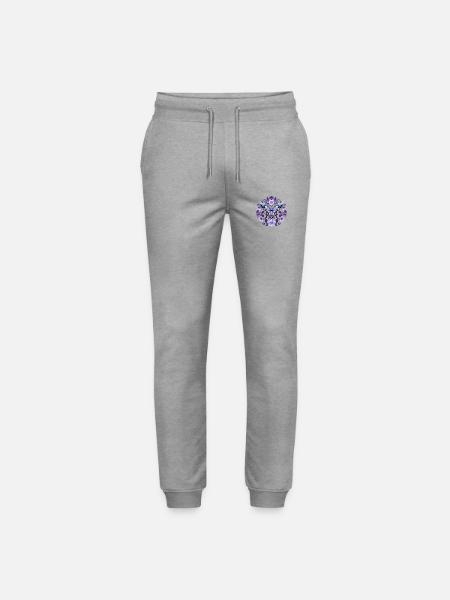 Butterfly - Stanley/Stella Mover Unisex Organic Jogging Trousers - heather grey