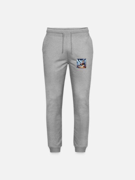 Mr Pingu - Stanley/Stella Unisex Bio Jogginghose Mover  - Grau meliert