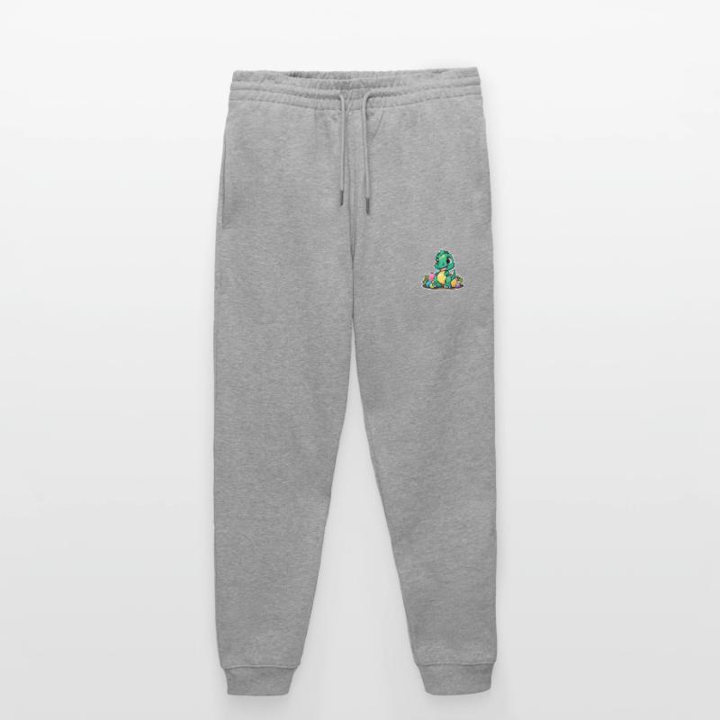 Dinosaur Easter Eggs Easter Stanley/Stella Mover Unisex Organic Jogging Trousers