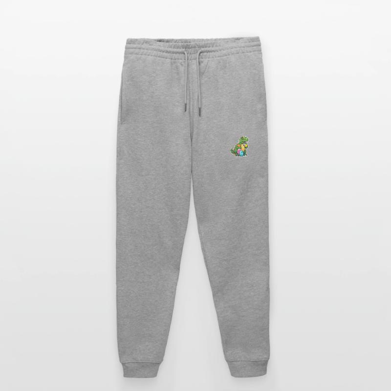 Dinosaur Easter Eggs Easter Stanley/Stella Mover Unisex Organic Jogging Trousers