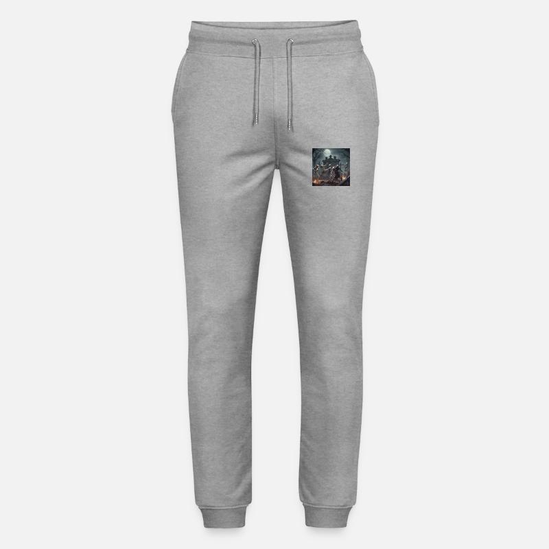 Du plaisir effrayant - Pantalon de jogging bio MOVER Stanley/Stella unisexe - gris chiné